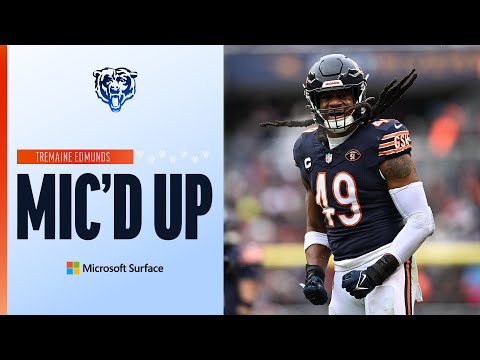 Tremaine Edmunds | Mic'd Up | Chicago Bears video clip