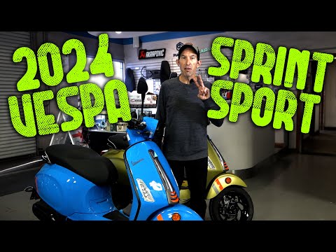 New 2024 Vespa Sprint 150 Sport