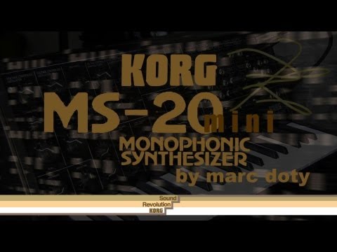 The Korg MS-20 Mini- Patch Examples Part 1