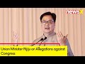 Cong MP is Caught Red Handed | Union Minister Rijiju on Allegations against Congress | NewsX