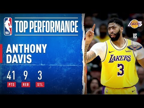 AD GOES OFF For 41 PTS In New Orleans!