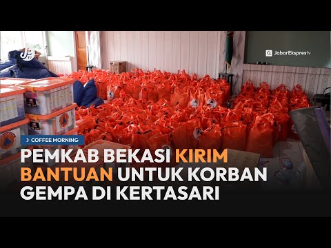 Pemkab Bekasi Kirim Bantuan untuk Korban Gempa di Kabupaten Bandung - Coffee Morning JETV (21/9/24)