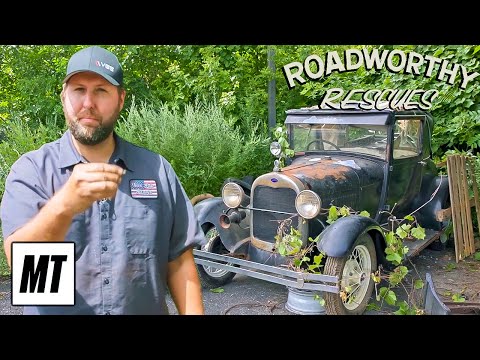 This 1928 Ford Model A Hasn't Run in Over 60 Years! | Roadworthy Rescues