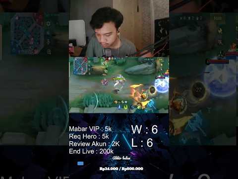 Udah Nafsu Ga dapat maniac #mobilelegends #mlbb #mlbbcreatorcamp #shorts