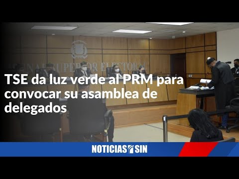 TSE da luz verde al PRM para convocar su asamblea