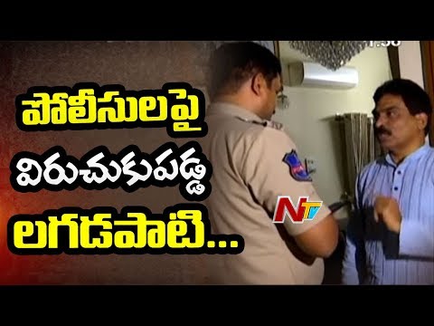 Lagadapati prevents cops from entering GP Reddy’s house without warrant