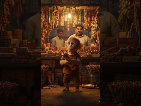 💛 One Small Light, One Big Smile – Baby Monkey Rio’s Diwali Magic!#babifreitas