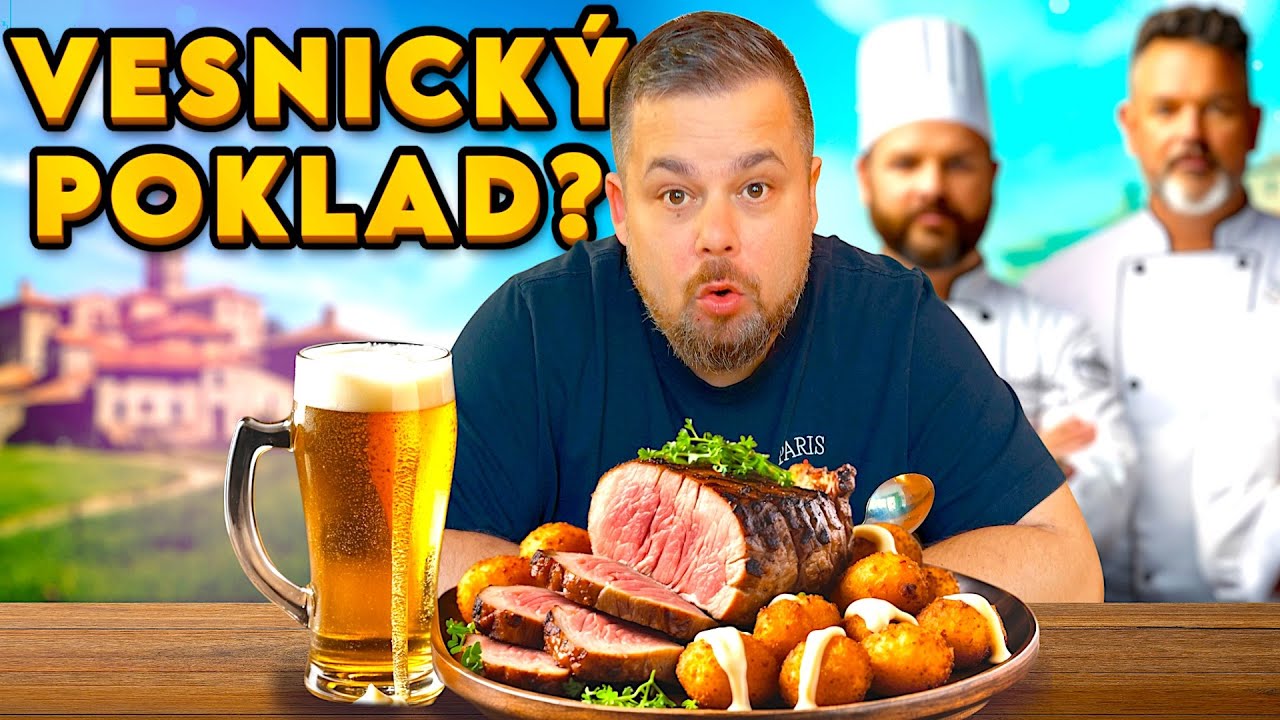 JAKO NEDĚLNÍ OBĚD U BABIČKY? Skvělá domácí kuchyně na malé vesnici!