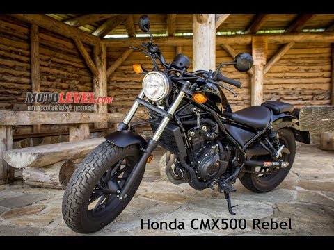 Honda CMX500 Rebel test Motolevel.com