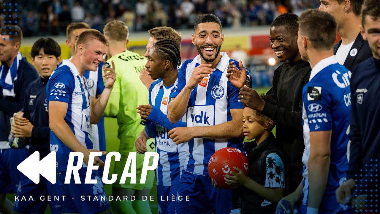 ⏮ Recap KAA Gent - Standard (MD6 Europe Play-Offs)