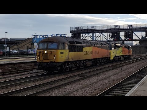 Trains at Lincoln Central (20/12/2023)