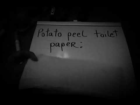 Industrial Manufactury Potato peel toilet Paper