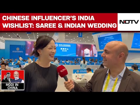 PM Modi In China | From Saree To Indian Wedding: Chinese Influencer's India Bucket List
