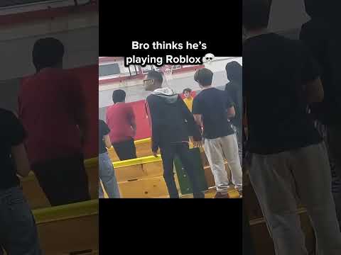 Bro thinks he’s playing Roblox 💀