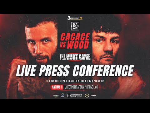 The Hurt Game! Live Launch Press Conference | Anthony Cacace vs Leigh Wood 💥 🥊