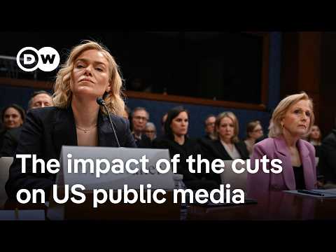 US Congress approves spending cuts slashing public media | DW News