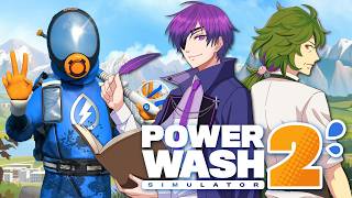 【PowerWash Simulator 2】掃除したあと告知もあるらしい