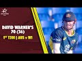 David Warners Sensational 70 Lifts Australia in 1st T20I | AUS vs WI