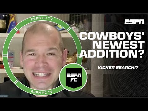The ESPN FC crew might be lining up to be the Cowboys’ next kicker 😂 🏈