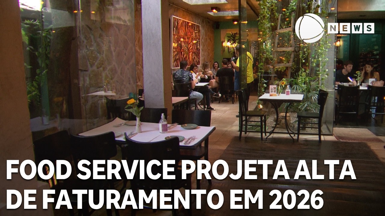 Food service projeta alta de faturamento em 2026