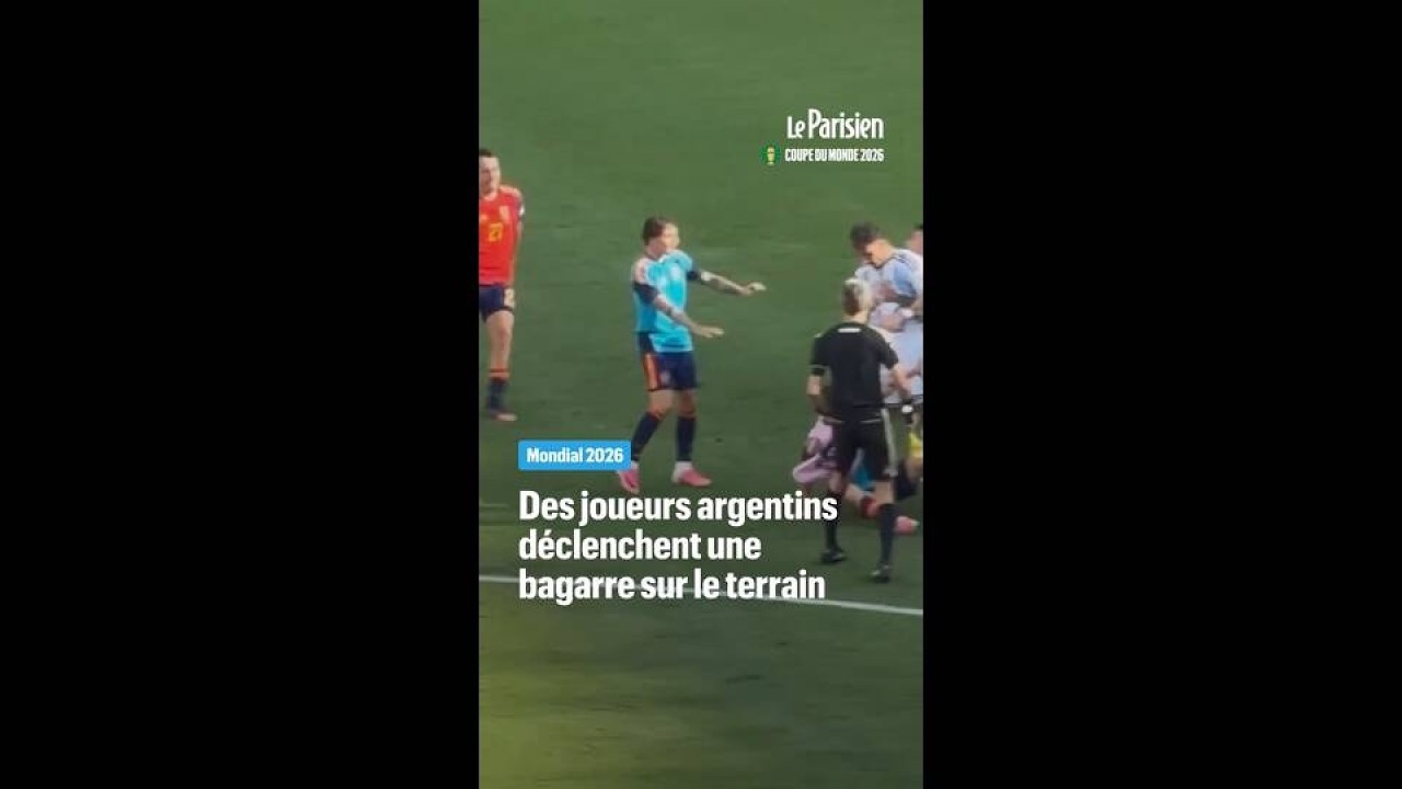 Mondial : des joueurs argentins s'en prennent aux Espagnols à la fin du match
