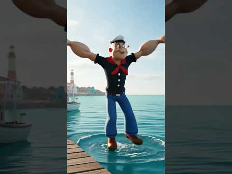 Sailor Popai Ki Shandar Rescue Kahani 🚤 | Kids Story |Irho Kids #trending #shorts #ai #pope #cartoon