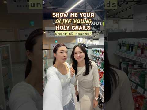 SHOW ME YOUR K-BEAUTY OLIVE YOUNG HOLY GRAILS <strong>IN</strong> 60 SECONDS 🫒 <strong>Ft</strong>:  @Soobeauty_official