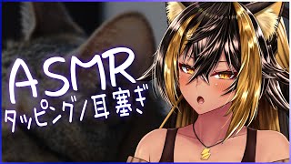 ⚡ASMR / KU100 / タッピングto耳塞ぎ - Tap / EarCup? -【猫小夜くろえ/Vtuber】