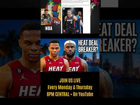 Heat Deal Breaker: Westbrook and LeBron Can't Coexist 🚫 #nba