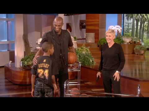 Kobe Bryant Surprises a Young Fan