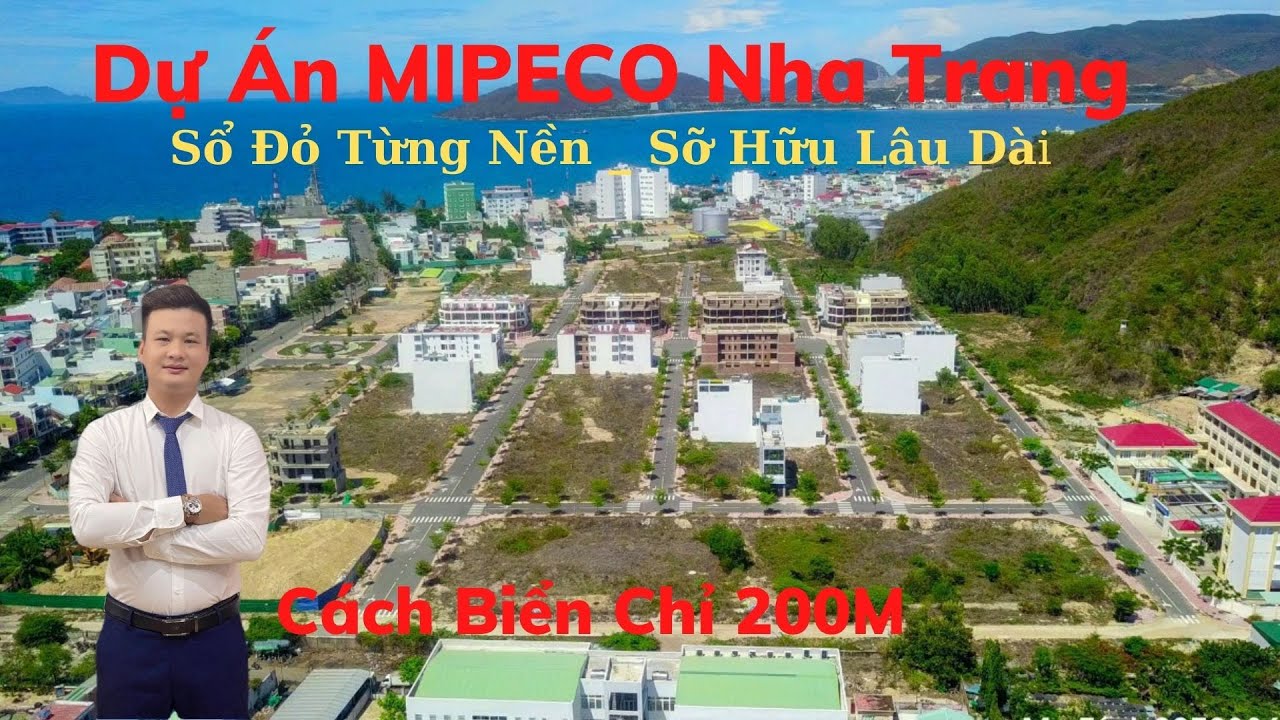 Dự án Mipeco sổ đỏ vĩnh viễn cách biển Trần Phú chỉ 200m mặt đường Tô Hiệu, Nha Trang video