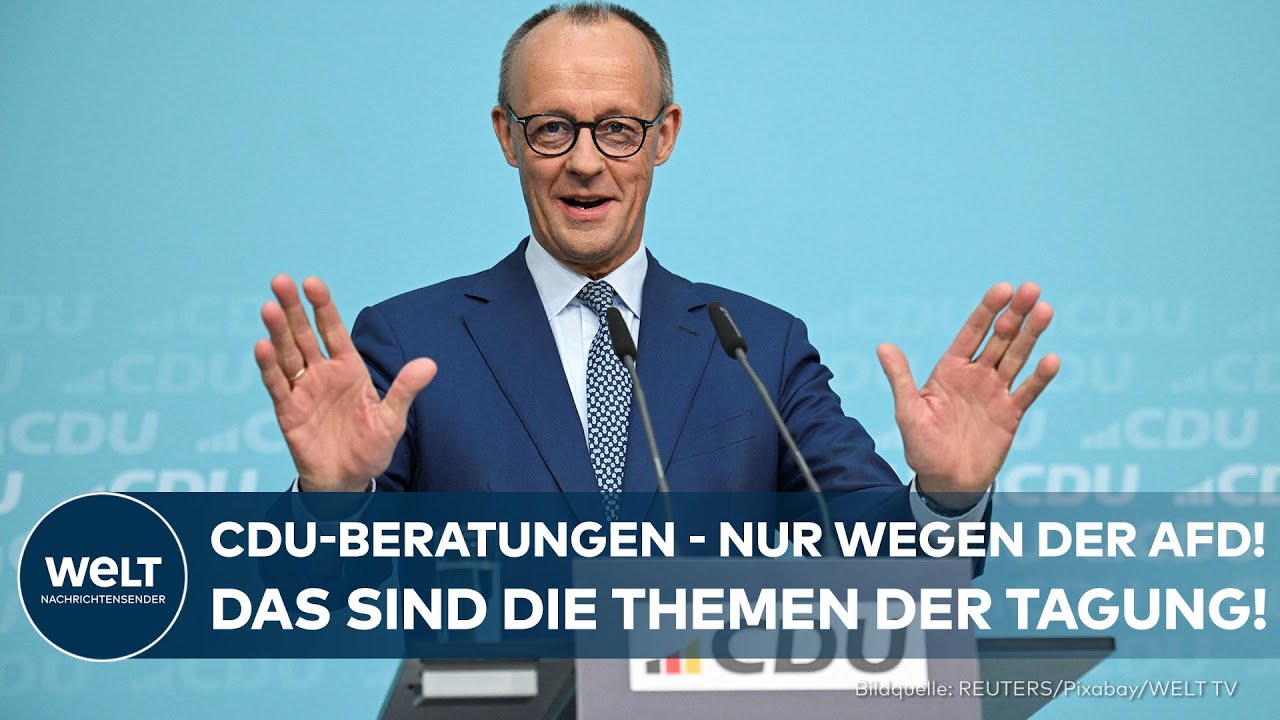 STRATEGIE-TAGUNG DER CDU: Hier werden die Weichen für den Umgang mit der AfD gestellt!
