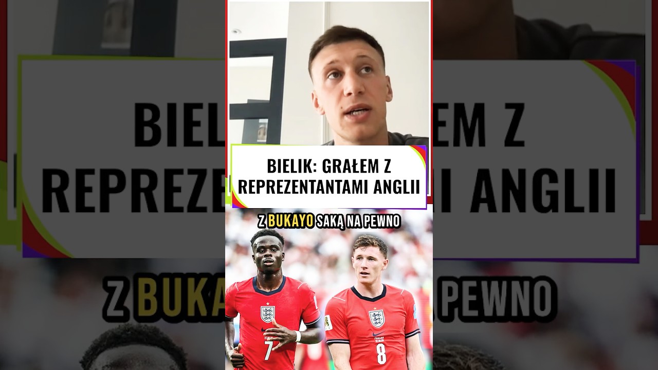 Bielik o grze z reprezentantami anglii #shorts