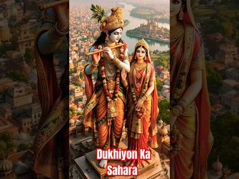 tera dar to hakikat me dukhiyon ka sahara hai 🥹#shorts #krishna 💫#nikhil varma bhajan #status