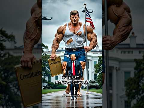 Countries as legendary guardians #aiart#countries#midjourney