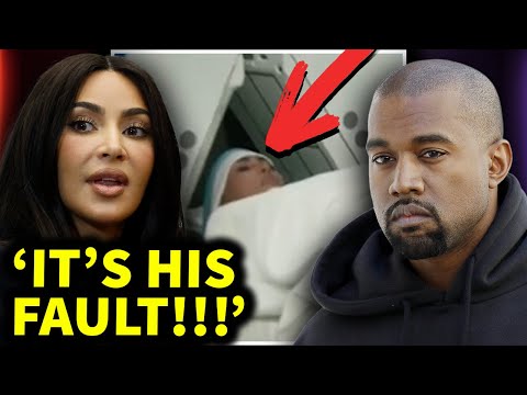 Kim Kardashian In HOSPITAL - BLAMES KANYE! | TMZ Live Clip