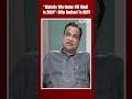 BJP Government Did What Couldnt Be Done In 60 Years: Nitin Gadkari To NDTV  - 00:56 min - News - Video