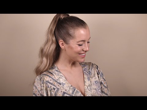 How to use a Sleek Clip-in Ponytail