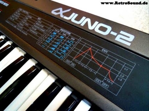 Roland Alpha Juno 2 Analog Synthesizer (1986)