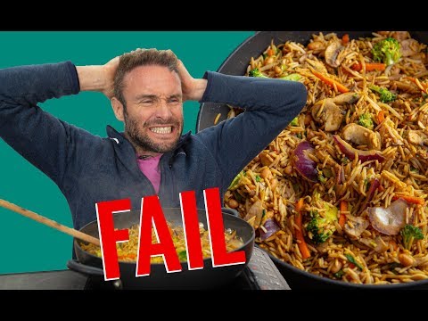 5 MINUTE DINNER FAIL! | EASY VEGAN DINNER FOR WEIGHT LOSS