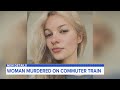 Woman killed in stabbing attack on commuter train  - 01:42 min - News - Video