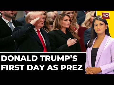 Trump's Day One: Prayer Service, H-1B Stance And Global Reactions To WHO Withdrawal | India Today