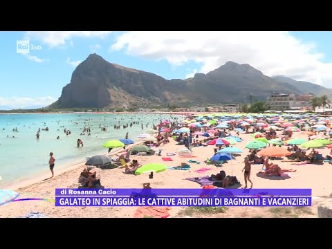 Galateo in spiaggia: le cattive abitudini di bagnanti e vacanzieri - Estate in diretta 24/07/2023