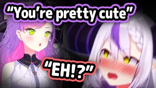Laplus's Reaction To Towa Suddenly Calling Her "Cute" Is Too Adorable【