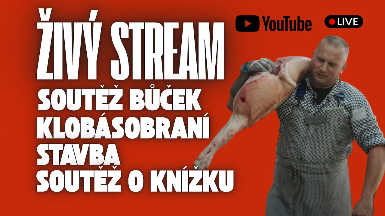 Živě - soutěž bůček, prodejna, stavba, novinky