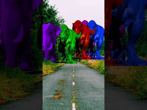 big dinosaur Chase t-rex chasing part-252 #dinosaur #pterosaurus #jurassicworld #trex #shorts