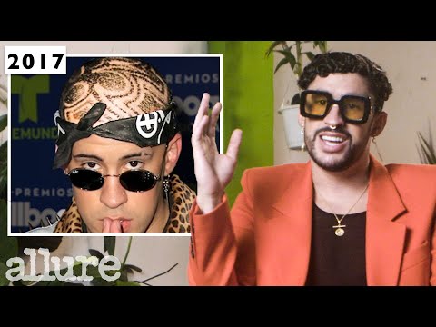 Bad Bunny Explains His Iconic Hairstyle Evolution | Allure