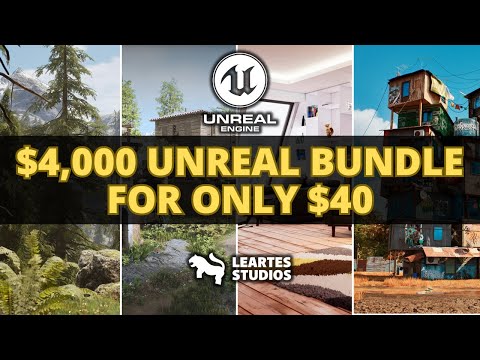 ENORMOUS $4,000 Unreal Engine 5 Asset BUNDLE for ONLY $40 (Limited Time)
