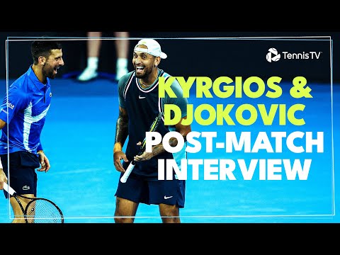 Novak Djokovic & Nick Kyrgios Reflect On Their Doubles | Brisbane 2025