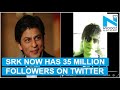 Shah Rukh touches 35 million mark on Twitter, shares video